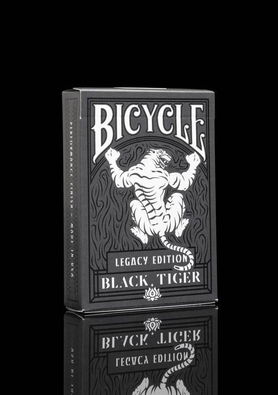 Bicycle Legacy Edition Black Tiger Playing Cards